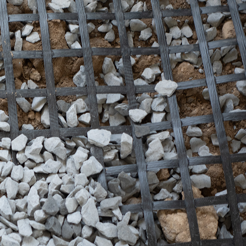 Geogitter af fiberplast